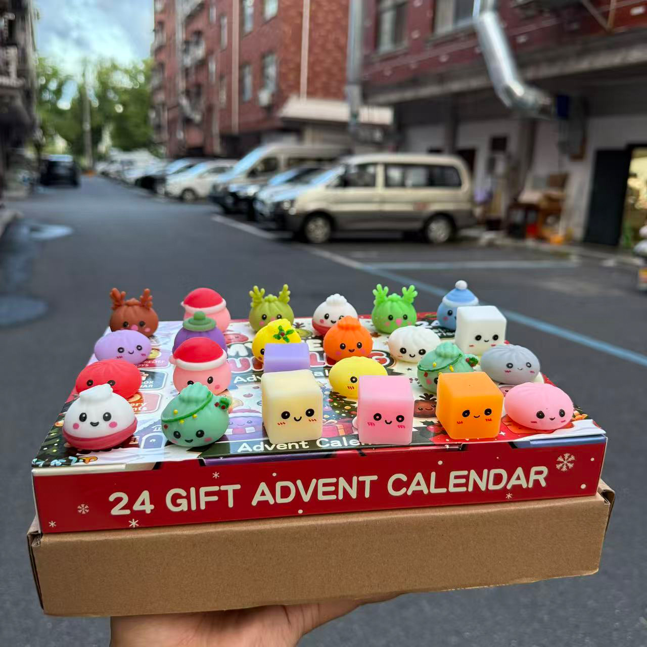 PRESALE Mystery Dumpling Advent Calendar 2026, 24 Days Christmas Countdown Blind